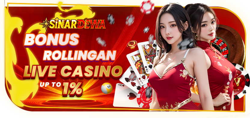 BONUS ROLLINGAN CASINO 1%